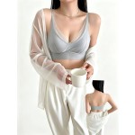 Seamless‑molded Bra