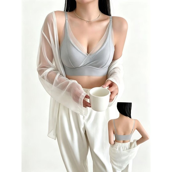 Seamless‑molded Bra
